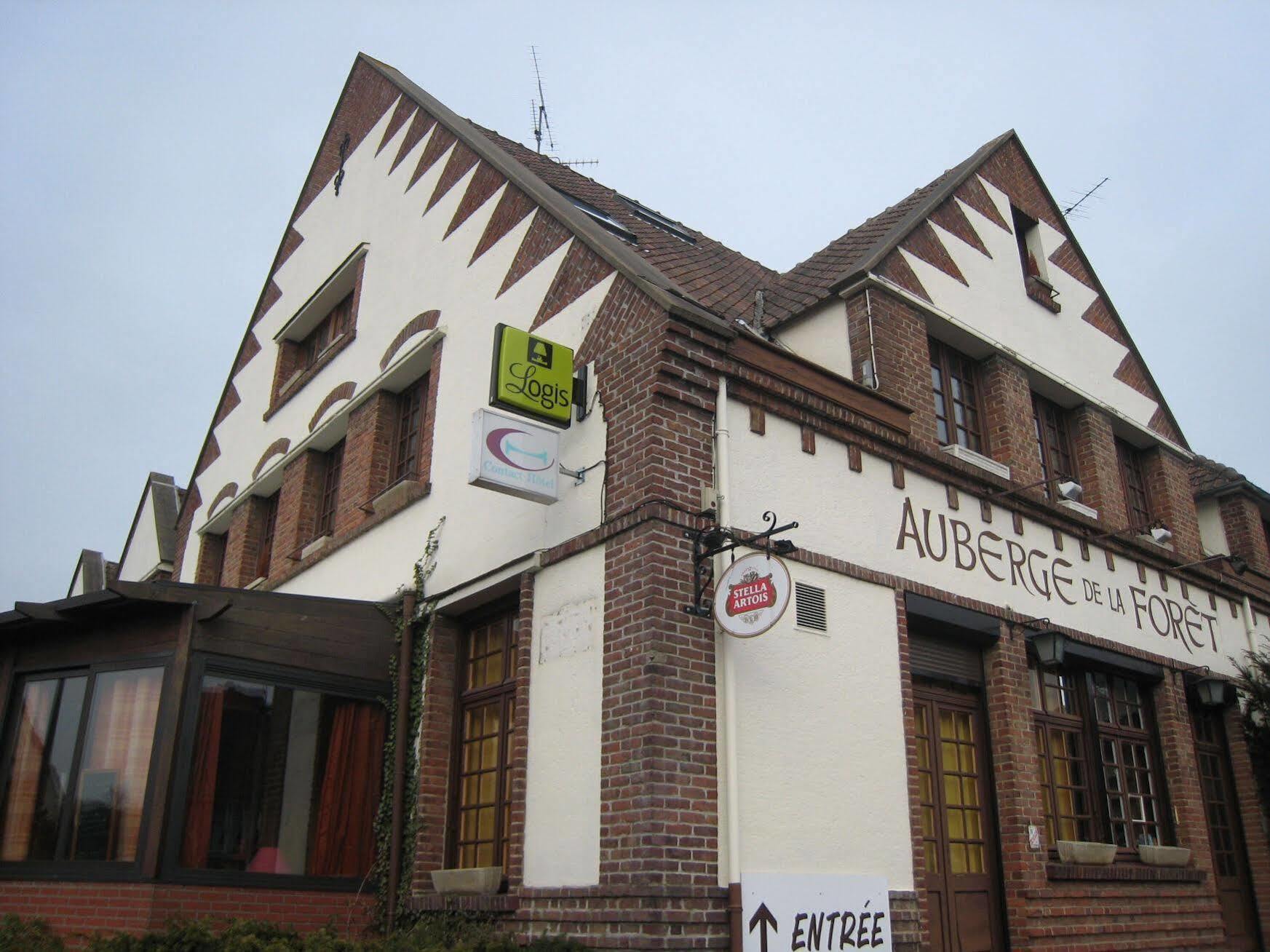 Logis Hotel & Restaurant - Auberge De La Foret Hazebrouck Bagian luar foto